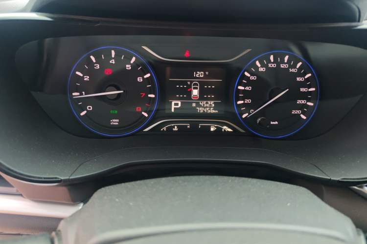 Used GAC Trumpchi GA4 2018 200T Automatic Luxury Edition Odometer Close Up