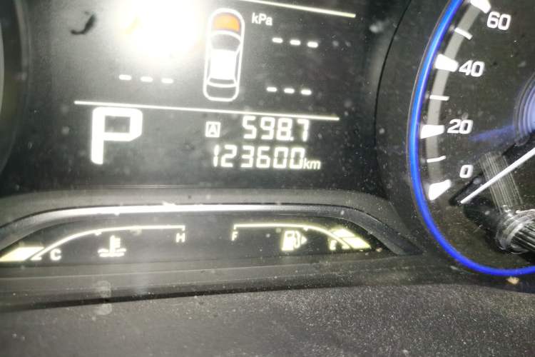 Used GAC Trumpchi GA4 2018 200T Automatic Luxury Edition Odometer Close Up