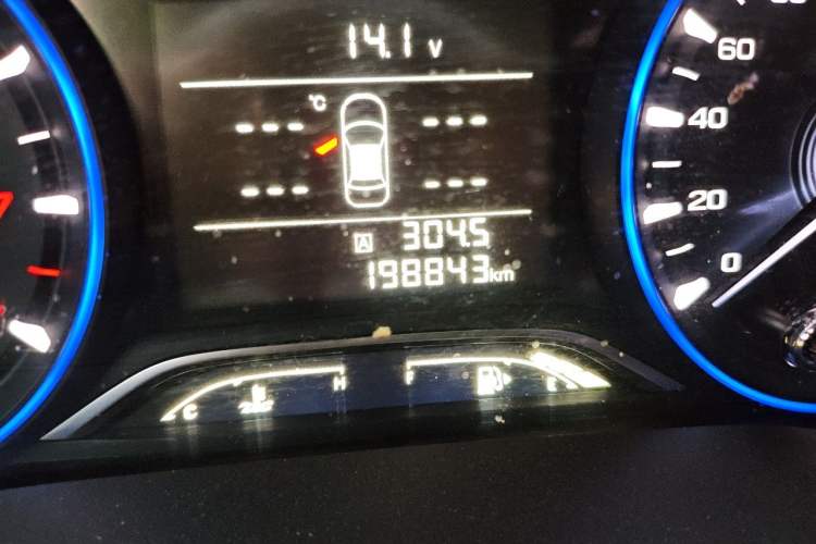 Used GAC Trumpchi GA4 2018 150N Manual Luxury Edition Odometer Close Up
