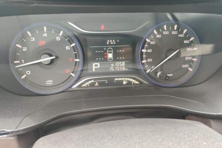 Used GAC Trumpchi GA4 2018 200T Automatic Luxury Edition Odometer Close Up