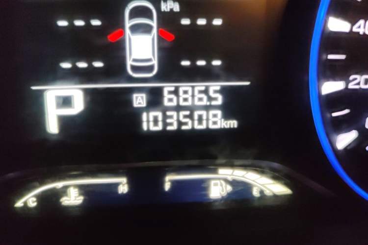 Used GAC Trumpchi GA4 2018 200T Automatic Luxury Edition Odometer Close Up
