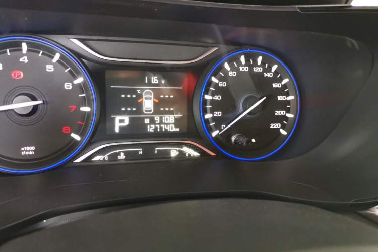 Used GAC Trumpchi GA4 2018 200T Automatic Luxury Edition Odometer Close Up