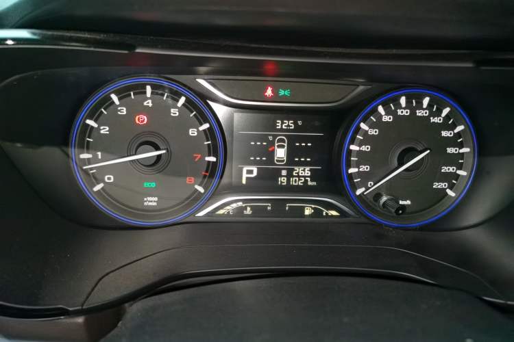 Used GAC Trumpchi GA4 2018 200T Automatic Luxury Edition Odometer Close Up
