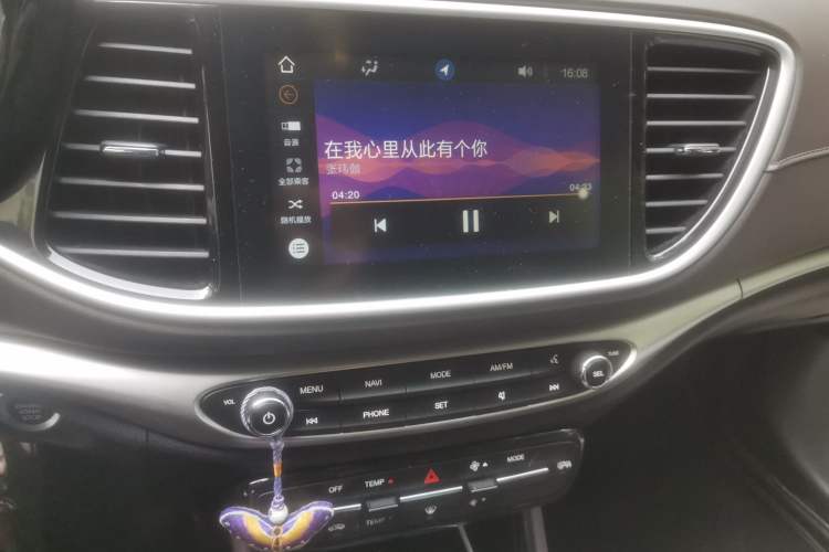 Used GAC Trumpchi GA4 2018 200T Automatic Luxury Edition Audio And AC Panel