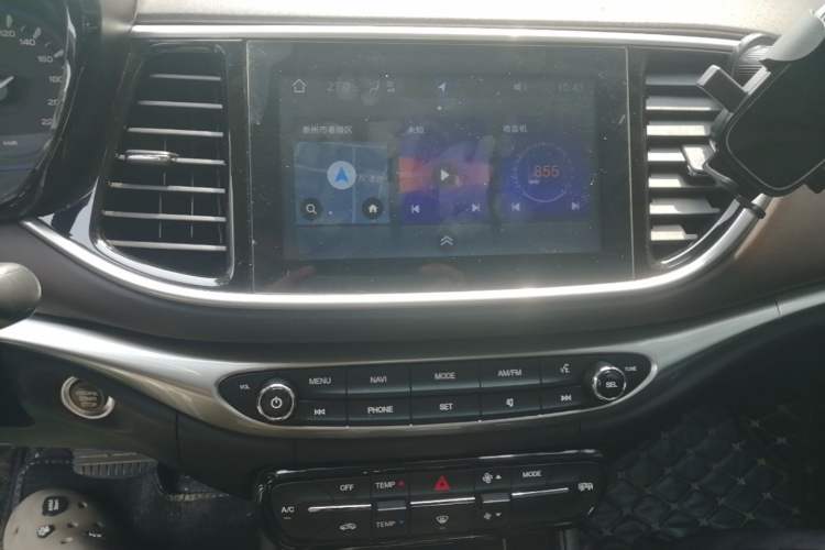 Used GAC Trumpchi GA4 2018 200T Automatic Luxury Edition Audio And AC Panel