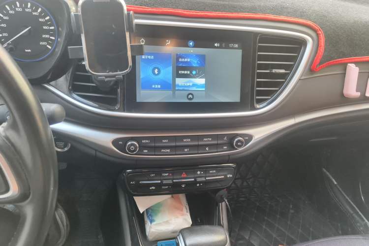 Used GAC Trumpchi GA4 2018 200T Automatic Luxury Edition Audio And AC Panel