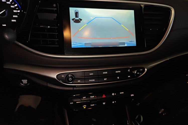 Used GAC Trumpchi GA4 2018 200T Automatic Luxury Edition Audio And AC Panel