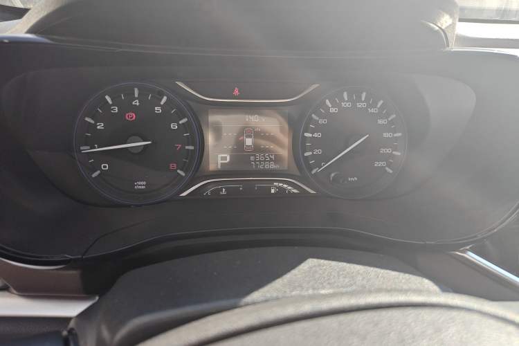 Used GAC Trumpchi GA4 2018 200T Automatic Luxury Edition Instrument Cluster