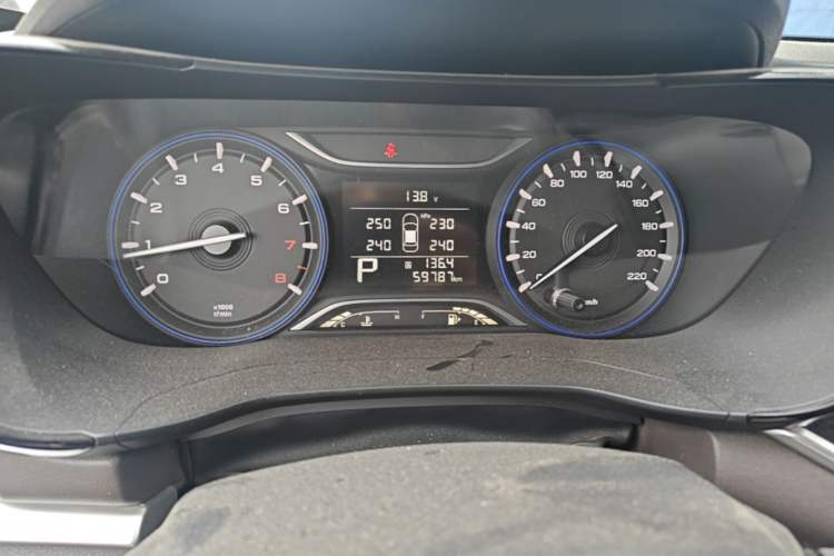 Used GAC Trumpchi GA4 2018 200T Automatic Luxury Edition Instrument Cluster