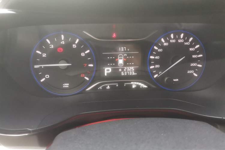 Used GAC Trumpchi GA4 2018 200T Automatic Luxury Edition Odometer Close Up