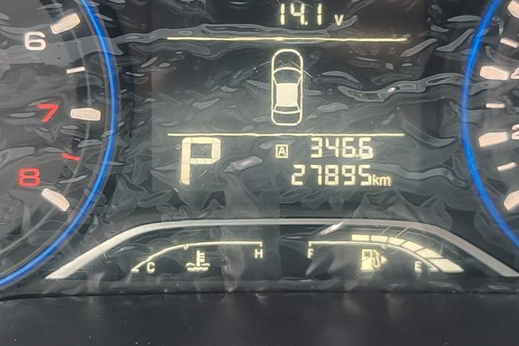 Used GAC Trumpchi GA4 2018 150N Automatic Luxury Edition Odometer Close Up