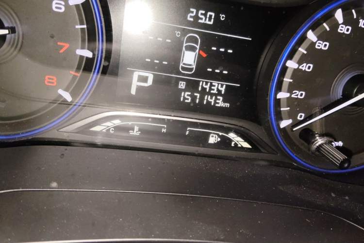 Used GAC Trumpchi GA4 2018 200T Automatic Luxury Edition Odometer Close Up
