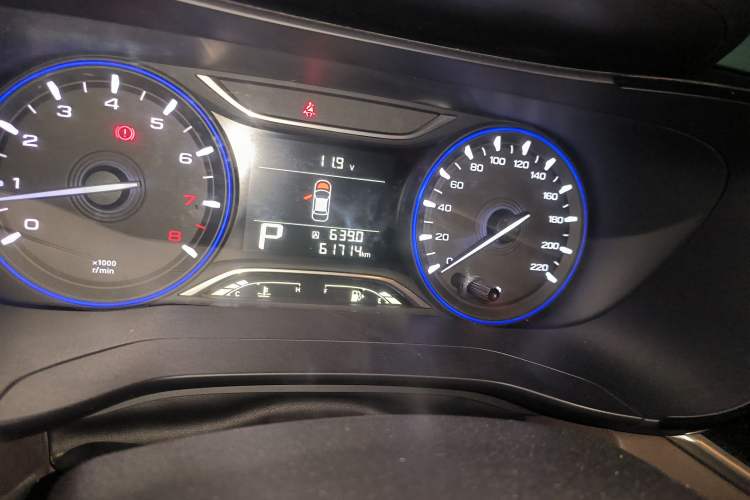 Used GAC Trumpchi GA4 2018 150N Automatic Luxury Edition Odometer Close Up