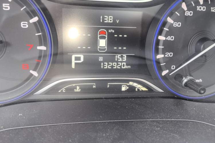 Used GAC Trumpchi GA4 2018 200T Automatic Luxury Edition Odometer Close Up