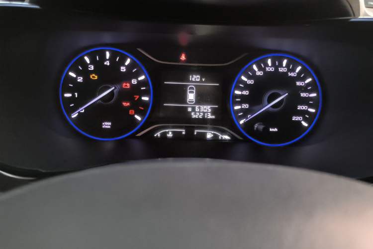 Used GAC Trumpchi GA4 2018 150N Manual Luxury Edition Odometer Close Up