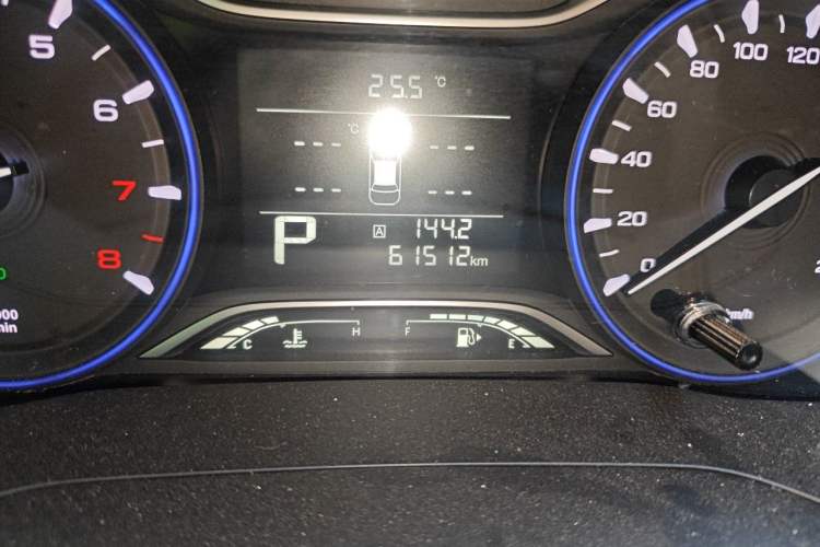 Used GAC Trumpchi GA4 2018 200T Automatic Luxury Edition Odometer Close Up