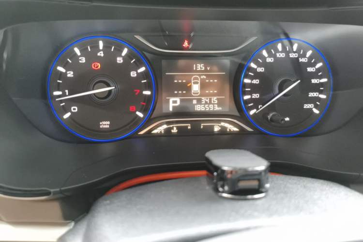 Used GAC Trumpchi GA4 2018 200T Automatic Luxury Edition Odometer Close Up
