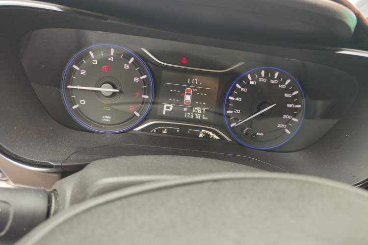 Used GAC Trumpchi GA4 2018 200T Automatic Luxury Edition Odometer Close Up