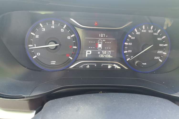 Used GAC Trumpchi GA4 2018 200T Automatic Luxury Edition Odometer Close Up