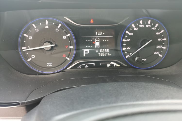 Used GAC Trumpchi GA4 2018 200T Automatic Luxury Edition Odometer Close Up
