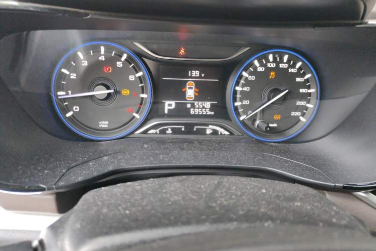 Used GAC Trumpchi GA4 2018 150N Automatic Luxury Edition Odometer Close Up