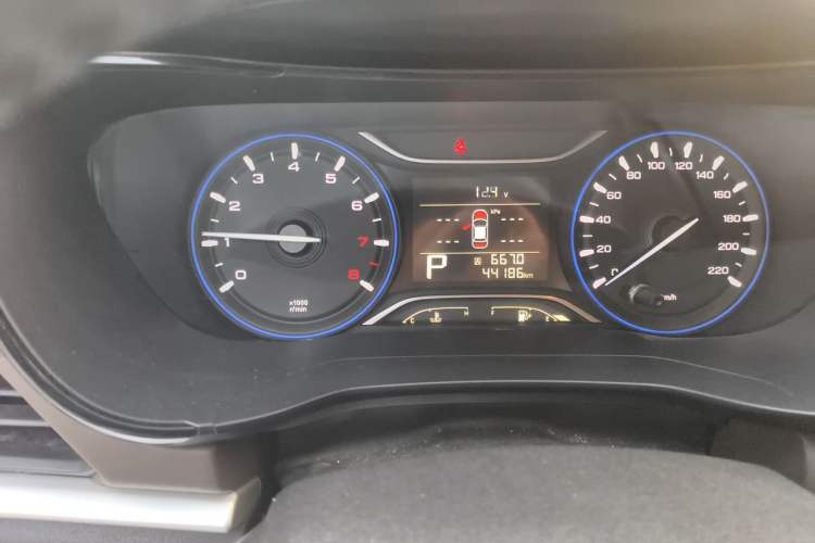 Used GAC Trumpchi GA4 2018 200T Automatic Luxury Edition Odometer Close Up