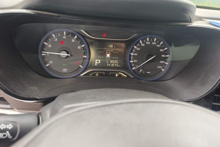 Used GAC Trumpchi GA4 2018 200T Automatic Luxury Edition Odometer Close Up