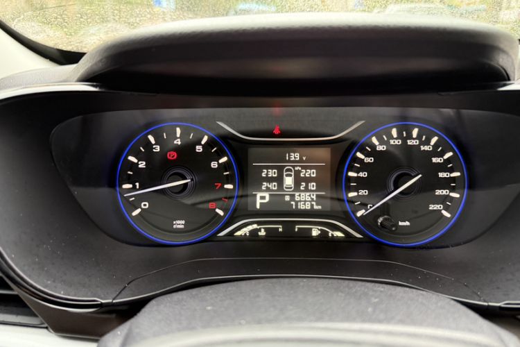 Used GAC Trumpchi GA4 2018 200T Automatic Luxury Edition Odometer Close Up
