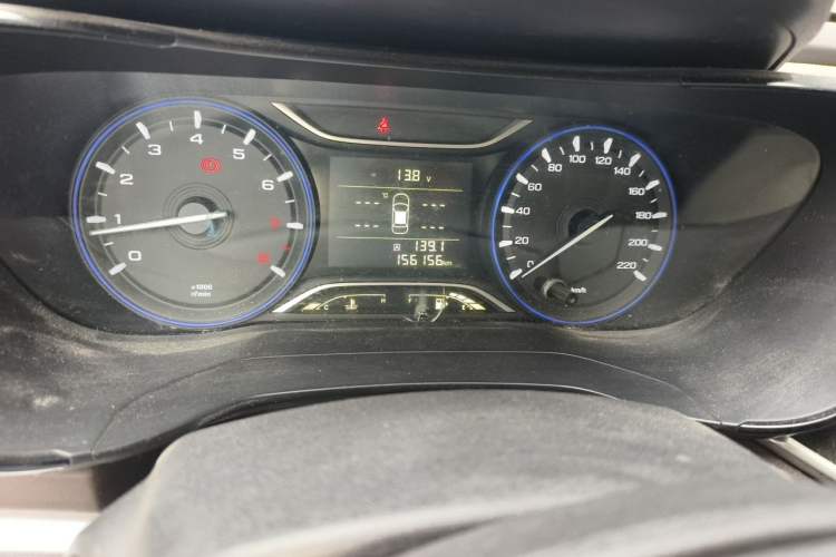 Used GAC Trumpchi GA4 2018 200T Manual Luxury Edition Odometer Close Up