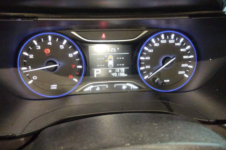 Used GAC Trumpchi GA4 2018 200T Automatic Luxury Edition Odometer Close Up