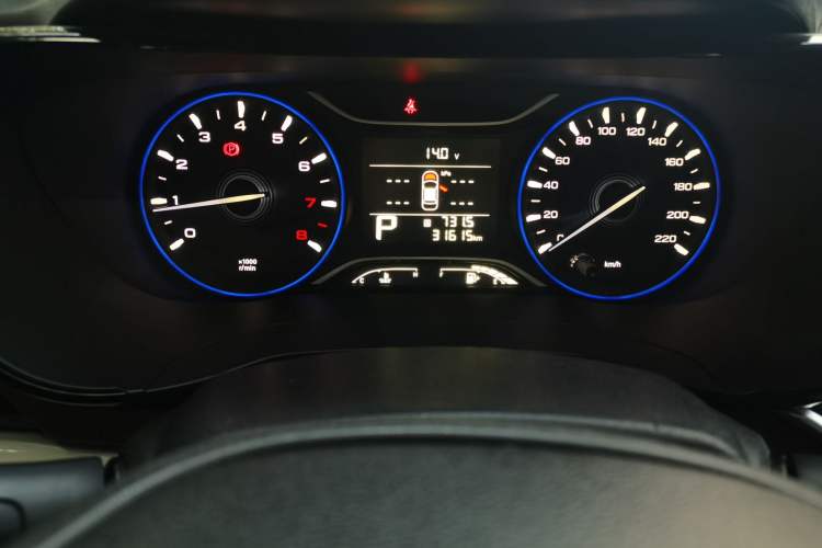 Used GAC Trumpchi GA4 2018 200T Automatic Luxury Edition Odometer Close Up