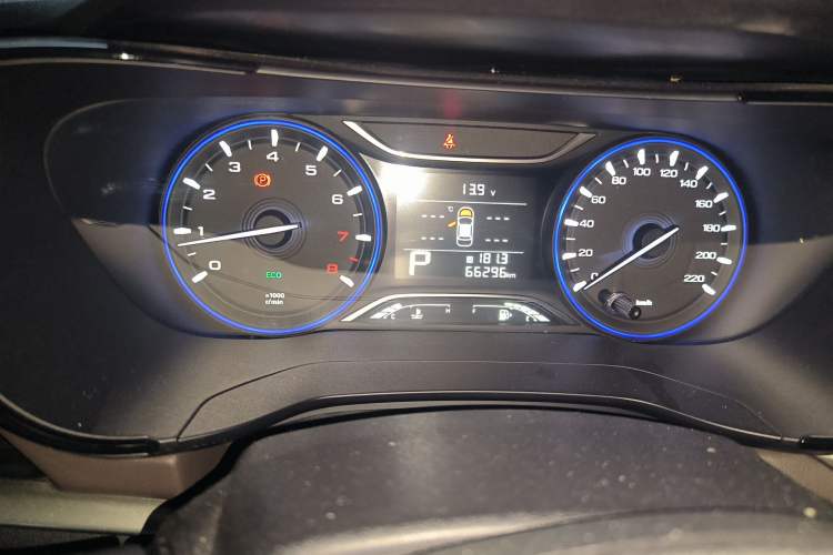 Used GAC Trumpchi GA4 2018 200T Automatic Luxury Edition Odometer Close Up
