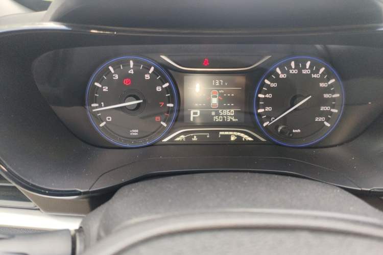 Used GAC Trumpchi GA4 2018 200T Automatic Luxury Edition Odometer Close Up