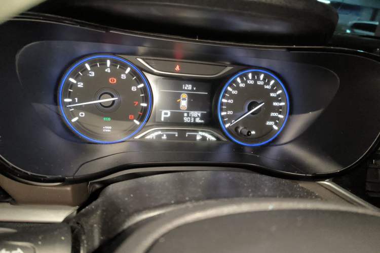 Used GAC Trumpchi GA4 2018 150N Automatic Luxury Edition Odometer Close Up