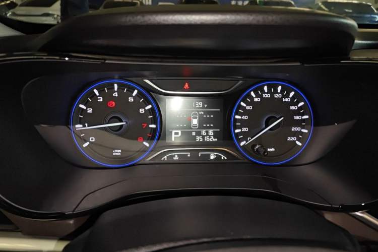 Used GAC Trumpchi GA4 2018 200T Automatic Luxury Edition Odometer Close Up