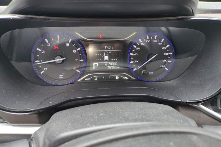 Used GAC Trumpchi GA4 2018 200T Automatic Luxury Edition Odometer Close Up
