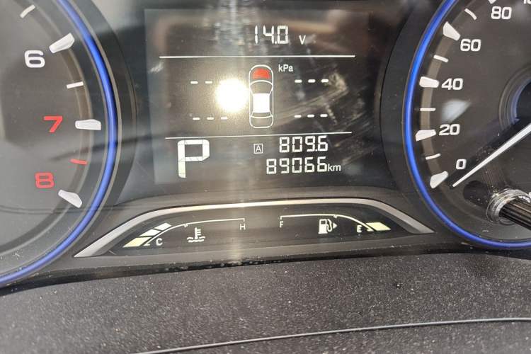 Used GAC Trumpchi GA4 2018 200T Automatic Luxury Edition Odometer Close Up