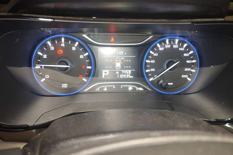 Used GAC Trumpchi GA4 2018 200T Automatic Luxury Edition Odometer Close Up