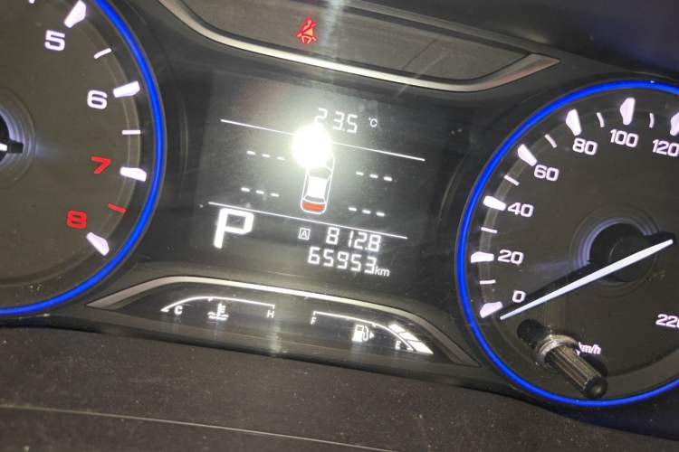 Used GAC Trumpchi GA4 2018 200T Automatic Luxury Edition Odometer Close Up
