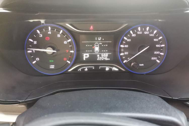 Used GAC Trumpchi GA4 2018 200T Automatic Luxury Edition Odometer Close Up