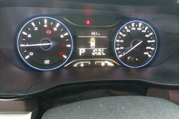 Used GAC Trumpchi GA4 2018 150N Automatic Luxury Edition Odometer Close Up