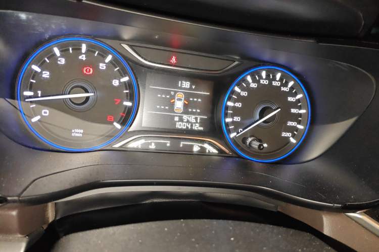 Used GAC Trumpchi GA4 2018 200T Manual Luxury Edition Odometer Close Up