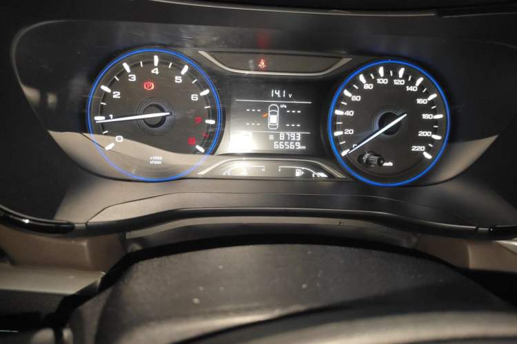 Used GAC Trumpchi GA4 2018 200T Automatic Luxury Edition Odometer Close Up