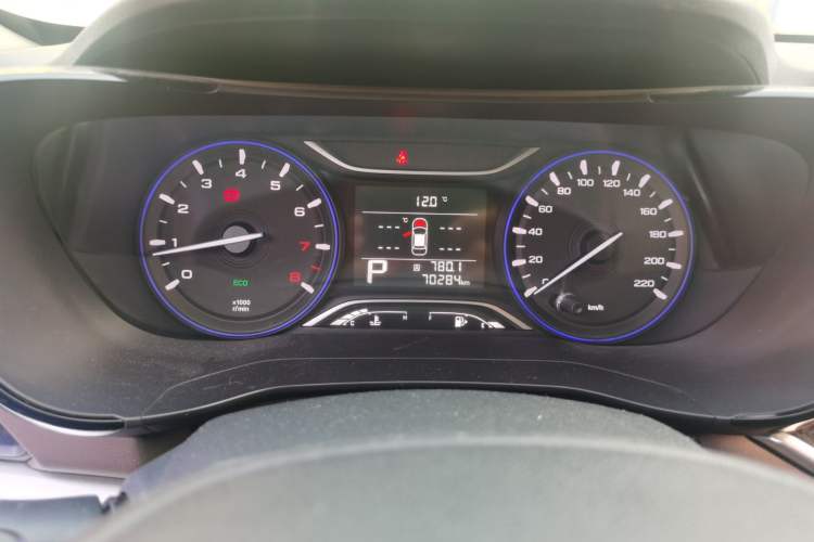 Used GAC Trumpchi GA4 2018 200T Automatic Luxury Edition Odometer Close Up