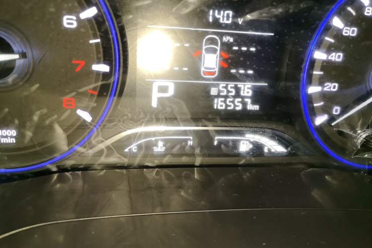 Used GAC Trumpchi GA4 2018 200T Automatic Luxury Edition Odometer Close Up