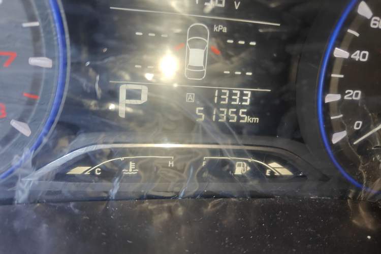 Used GAC Trumpchi GA4 2018 200T Automatic Luxury Edition Odometer Close Up