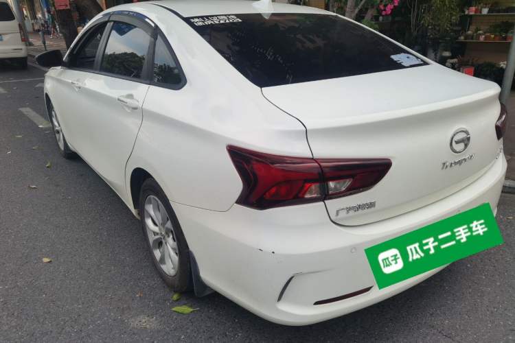 Used GAC Trumpchi GA4 2018 200T Automatic Luxury Edition Rear Left 45 Deg
