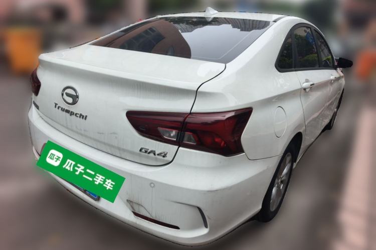 Used GAC Trumpchi GA4 2018 150N Automatic Luxury Edition Rear Right 45 Deg