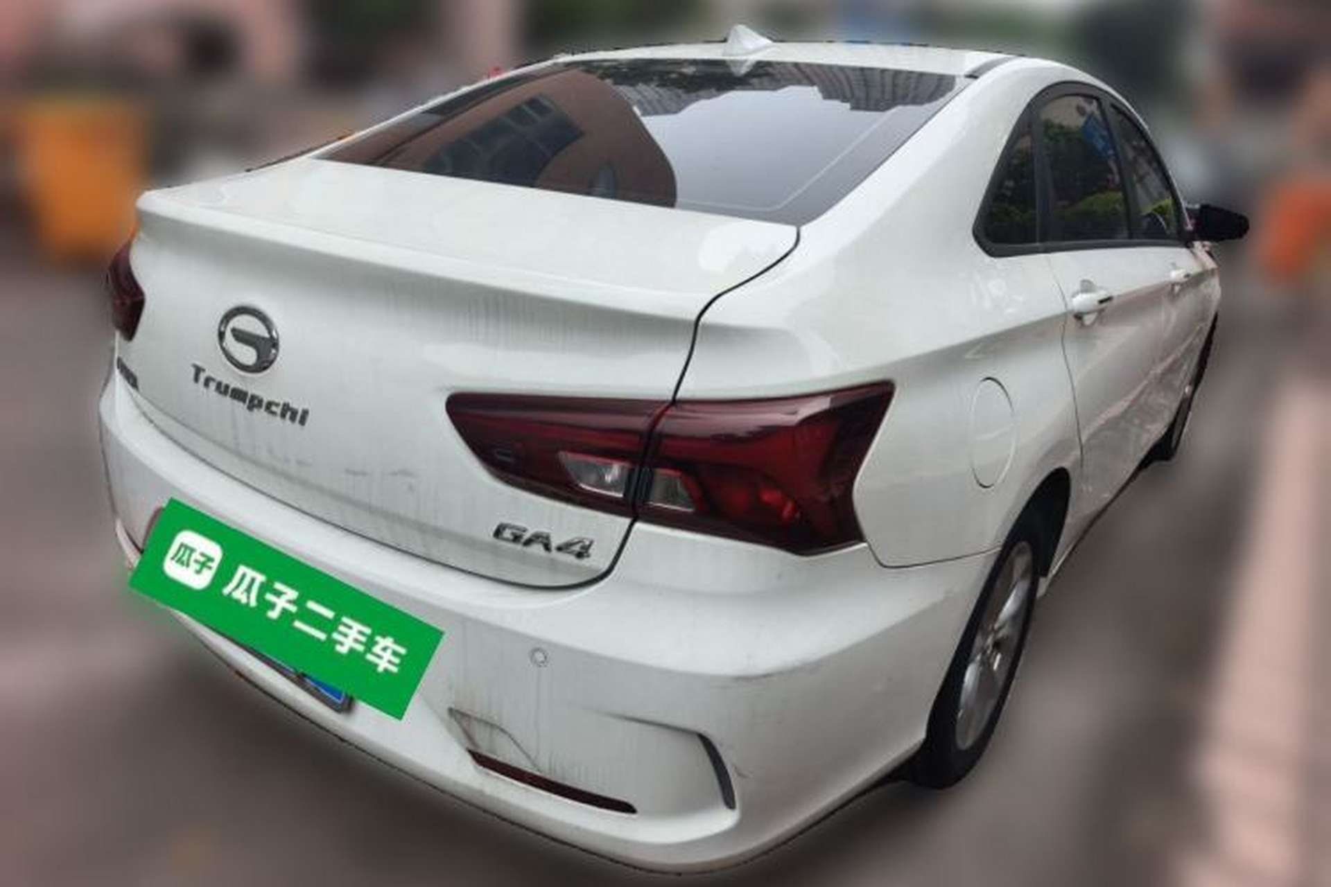 Used GAC Trumpchi GA4 2018 150N Automatic Luxury Edition Rear Right 45 Deg