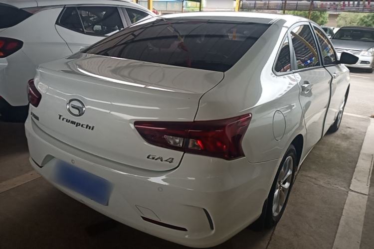 Used GAC Trumpchi GA4 2018 150N Manual Elite Edition Rear Right 45 Deg